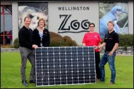 Wellington Zoo going solar!